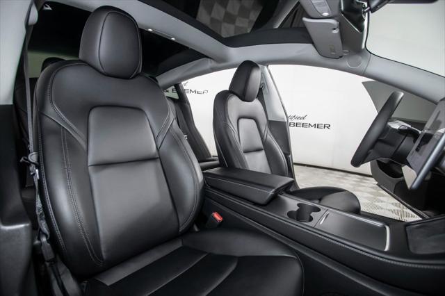 used 2023 Tesla Model 3 car, priced at $25,000