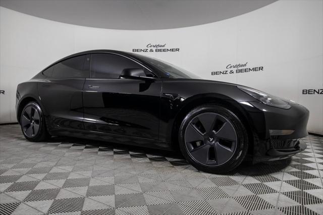 used 2023 Tesla Model 3 car, priced at $25,000