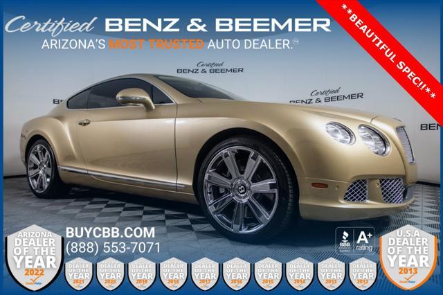 used 2012 Bentley Continental GT car, priced at $57,000