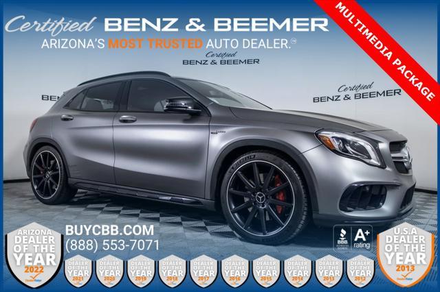 used 2018 Mercedes-Benz AMG GLA 45 car, priced at $34,500