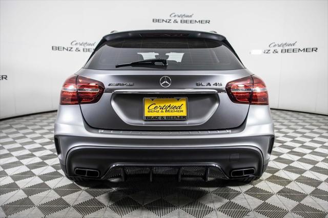 used 2018 Mercedes-Benz AMG GLA 45 car, priced at $34,500