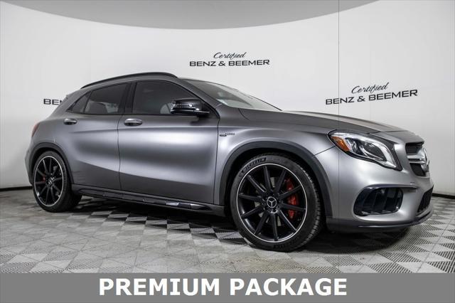 used 2018 Mercedes-Benz AMG GLA 45 car, priced at $34,500