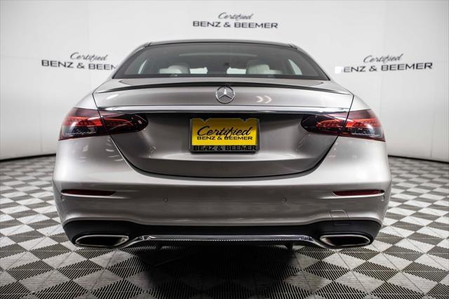 used 2021 Mercedes-Benz E-Class car, priced at $39,500