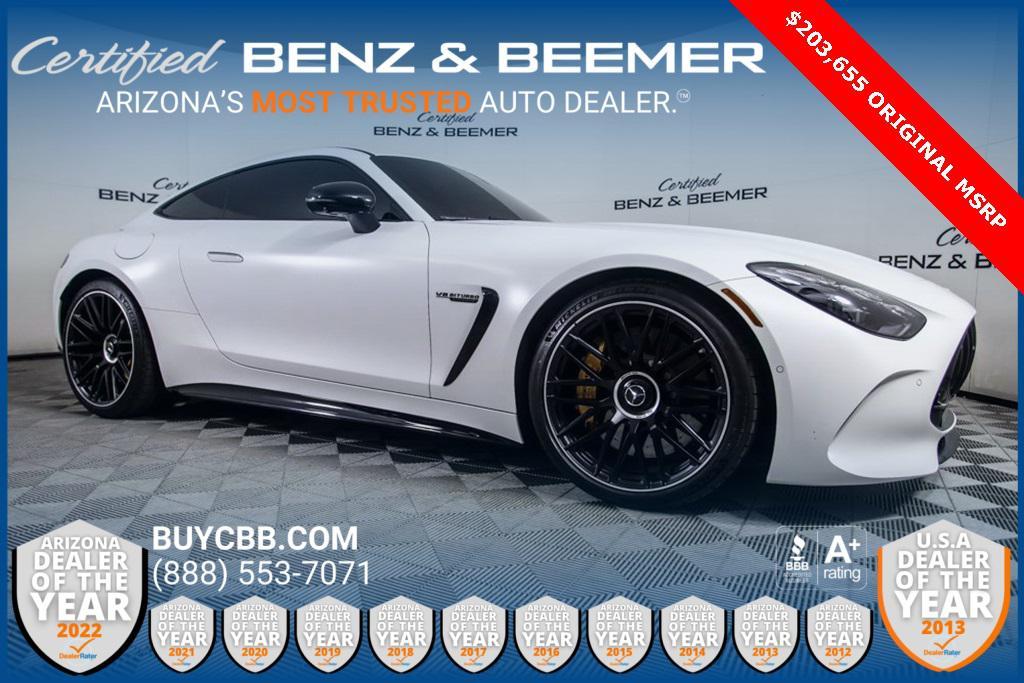 used 2025 Mercedes-Benz AMG GT 63 car, priced at $179,500