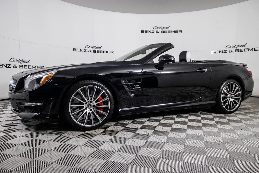 used 2015 Mercedes-Benz SL-Class car, priced at $56,000