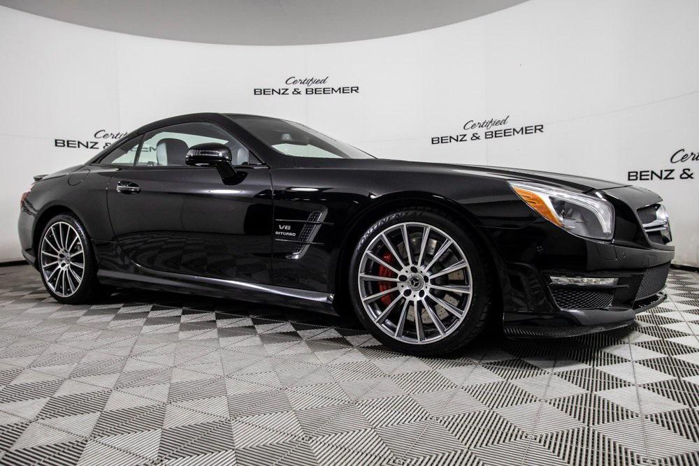 used 2015 Mercedes-Benz SL-Class car, priced at $56,000
