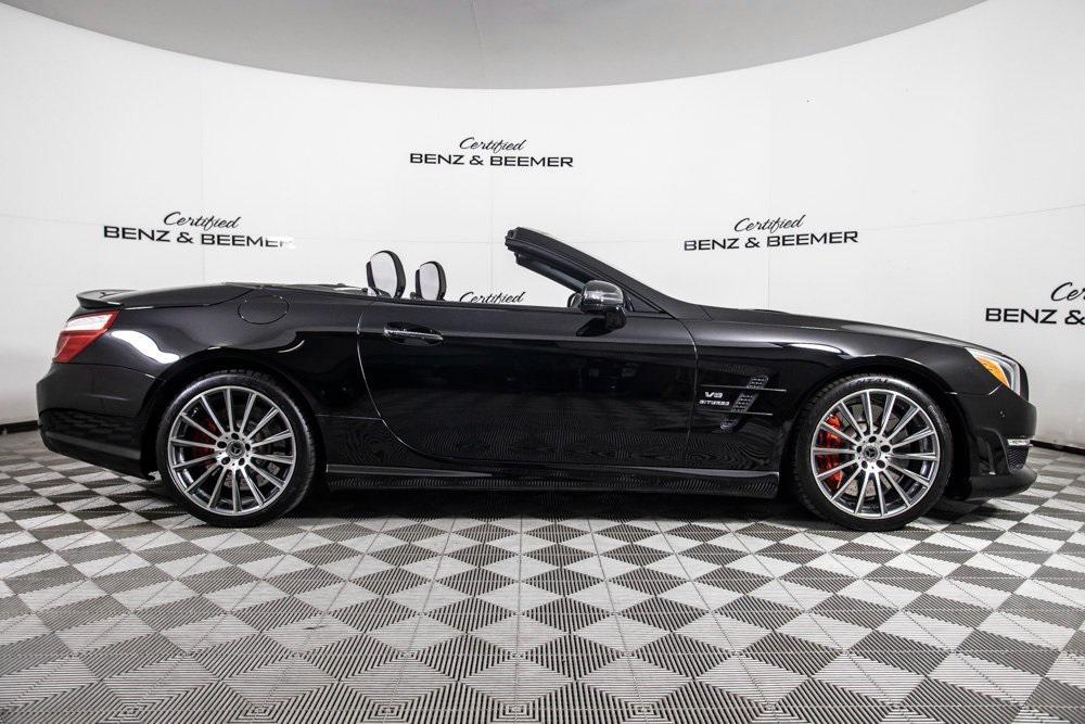 used 2015 Mercedes-Benz SL-Class car, priced at $56,000