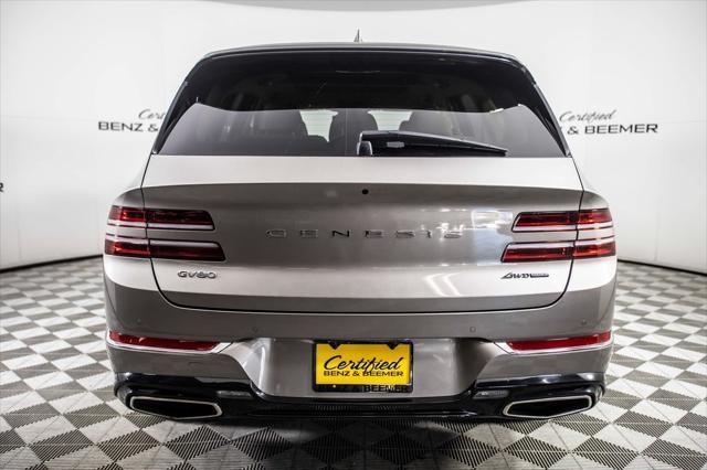 used 2021 Genesis GV80 car, priced at $44,000