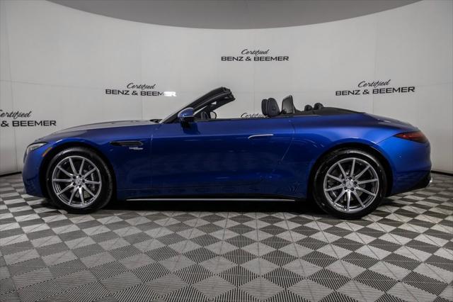 used 2023 Mercedes-Benz AMG SL 43 car, priced at $79,800