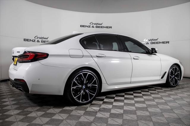 used 2022 BMW 530 car, priced at $39,500