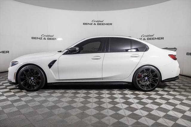used 2023 BMW M3 car, priced at $89,800