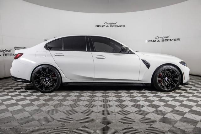 used 2023 BMW M3 car, priced at $89,800