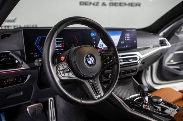 used 2023 BMW M3 car, priced at $89,800