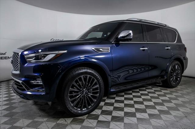 used 2023 INFINITI QX80 car, priced at $57,000