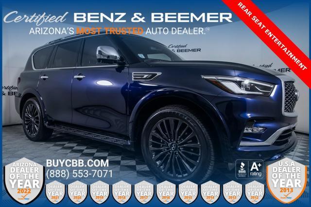 used 2023 INFINITI QX80 car, priced at $57,000