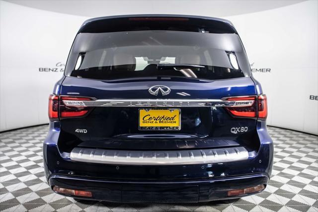 used 2023 INFINITI QX80 car, priced at $57,000