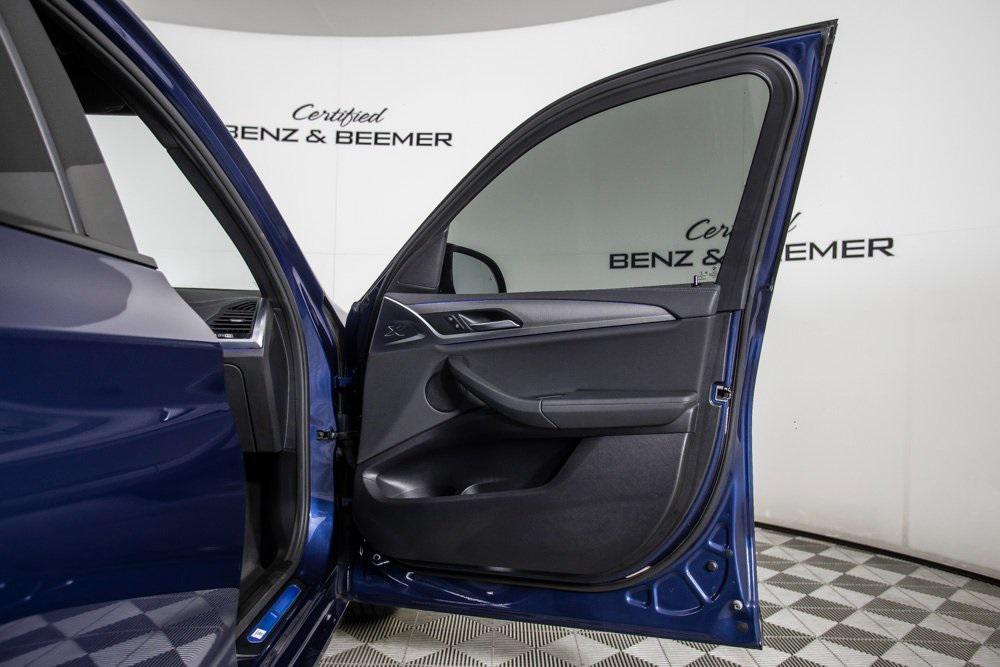 used 2021 BMW X3 car, priced at $25,000