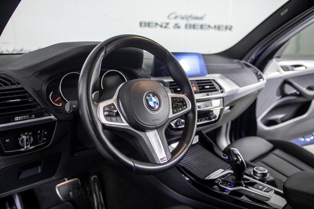 used 2021 BMW X3 car, priced at $25,000
