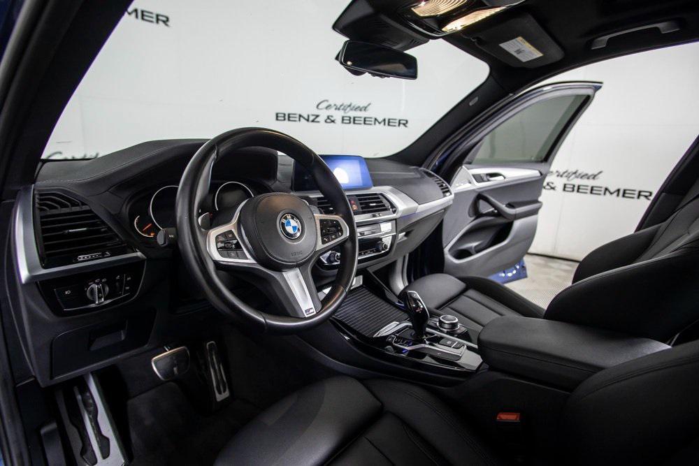 used 2021 BMW X3 car, priced at $25,000