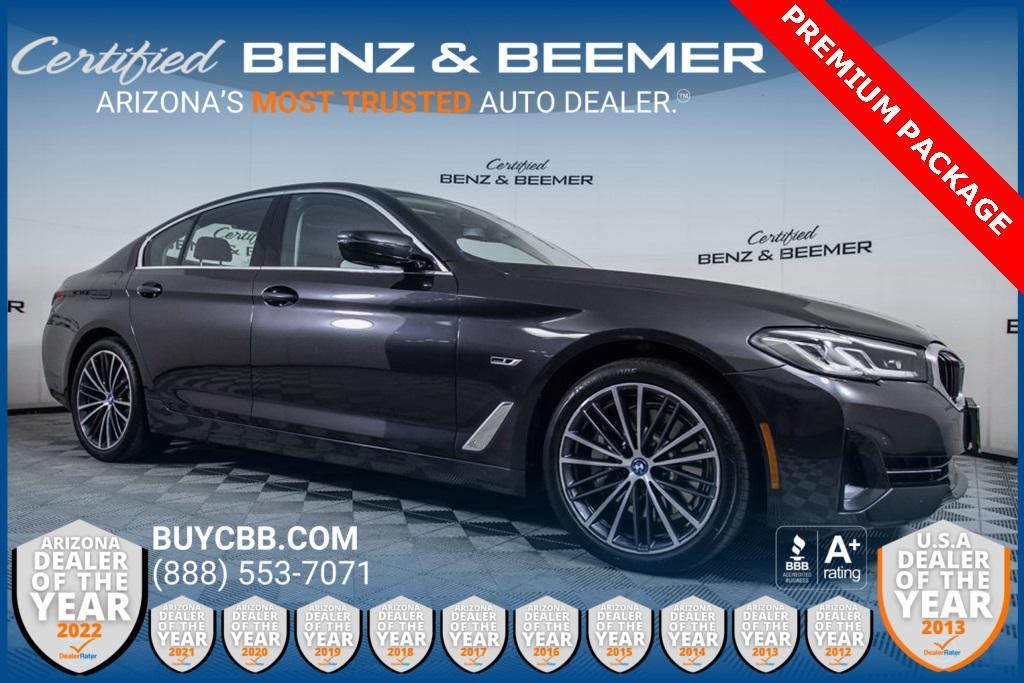 used 2022 BMW 530e car, priced at $36,500