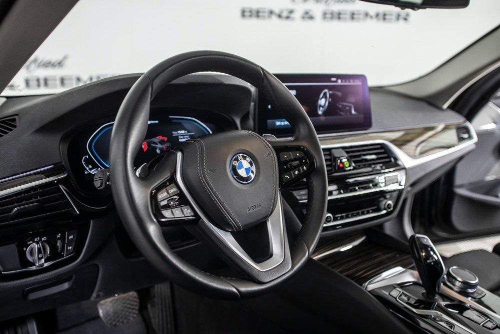 used 2022 BMW 530e car, priced at $36,000