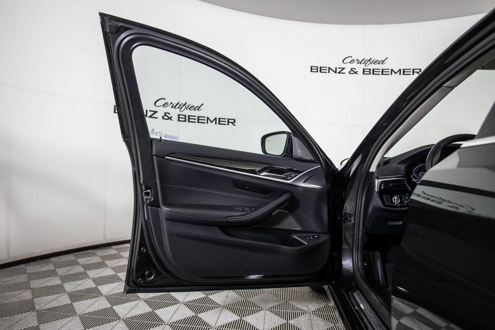 used 2022 BMW 530e car, priced at $36,000