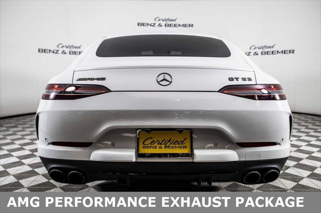 used 2023 Mercedes-Benz AMG GT 53 car, priced at $90,000