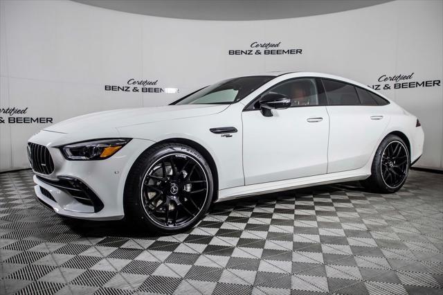 used 2023 Mercedes-Benz AMG GT 53 car, priced at $90,000