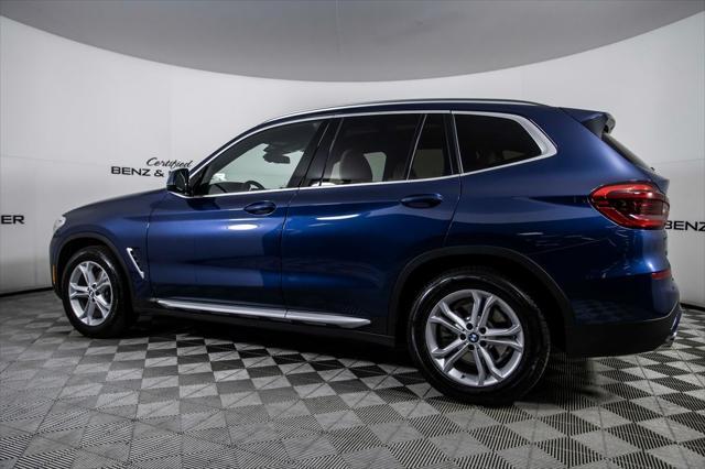 used 2021 BMW X3 car, priced at $27,500