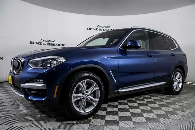 used 2021 BMW X3 car, priced at $27,500