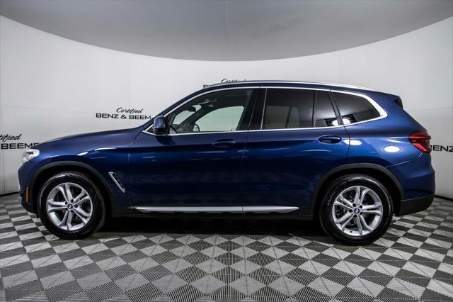 used 2021 BMW X3 car, priced at $27,500