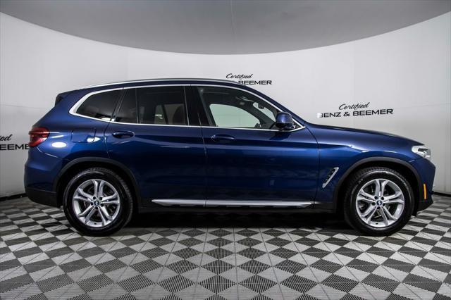 used 2021 BMW X3 car, priced at $27,500