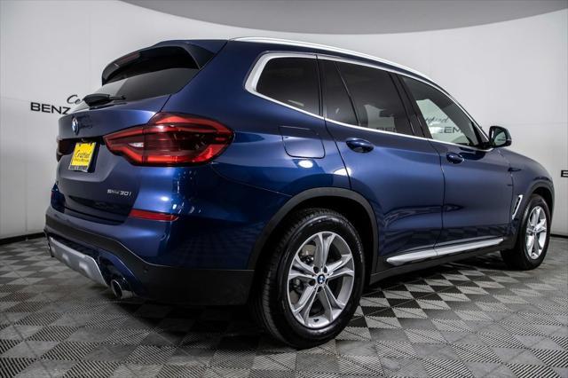 used 2021 BMW X3 car, priced at $27,500