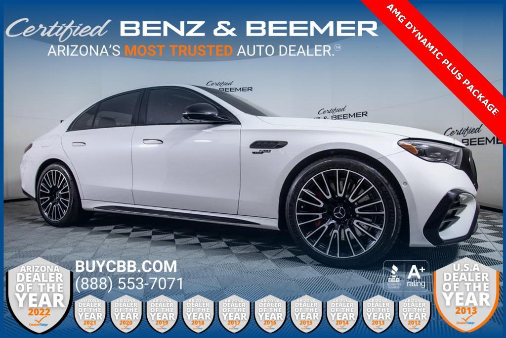 used 2025 Mercedes-Benz AMG E 53 car, priced at $88,000