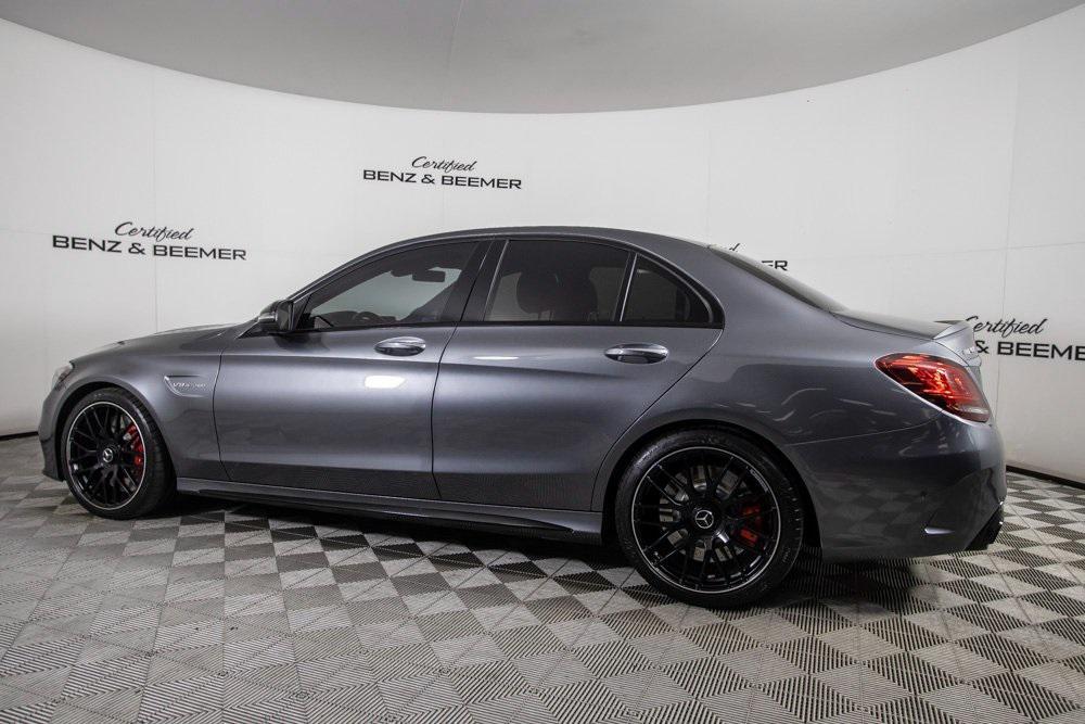 used 2021 Mercedes-Benz AMG C 63 car, priced at $66,000