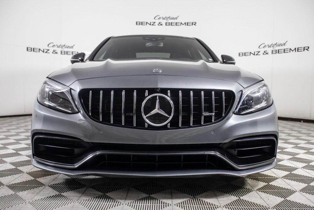 used 2021 Mercedes-Benz AMG C 63 car, priced at $66,000