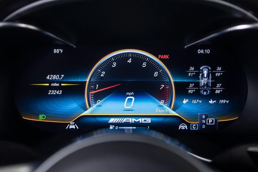 used 2021 Mercedes-Benz AMG C 63 car, priced at $66,000