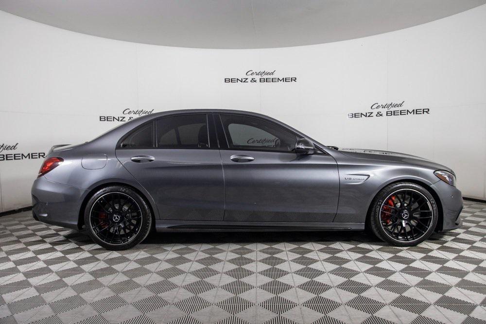 used 2021 Mercedes-Benz AMG C 63 car, priced at $66,000