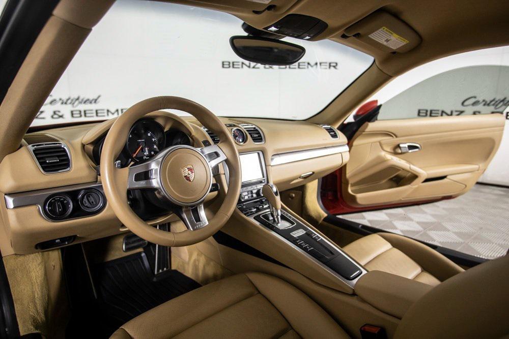 used 2014 Porsche Cayman car, priced at $39,500