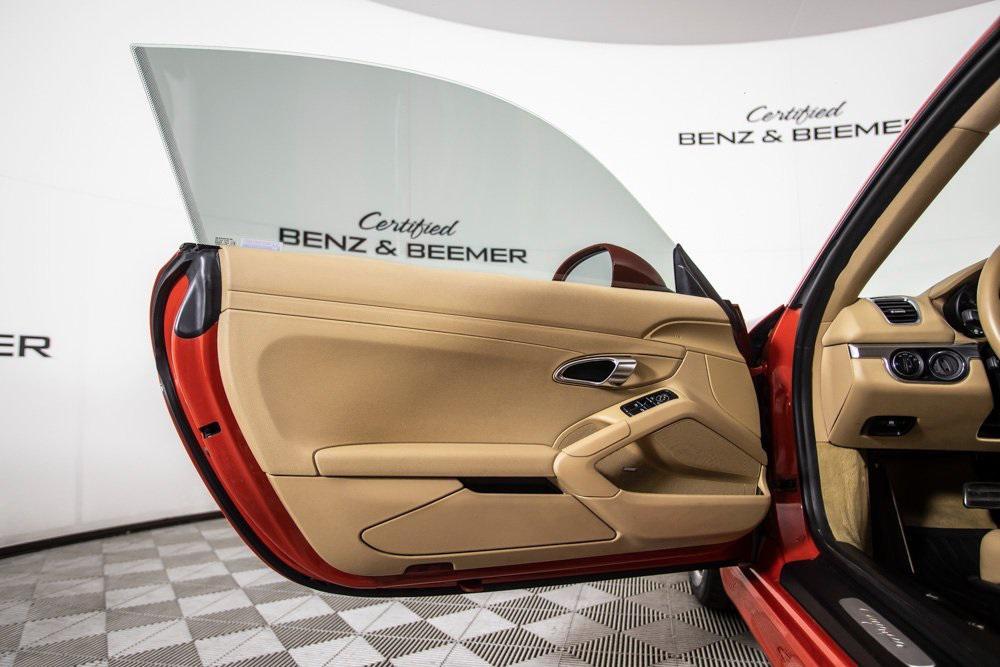 used 2014 Porsche Cayman car, priced at $39,500