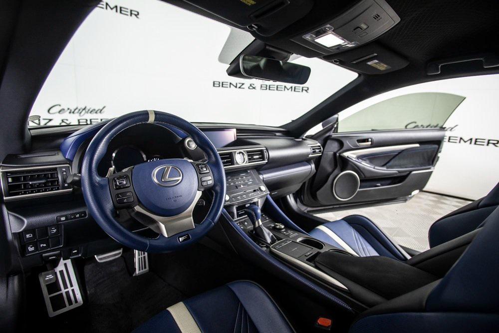 used 2019 Lexus RC F car, priced at $56,000