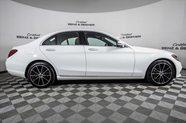 used 2021 Mercedes-Benz C-Class car, priced at $30,500