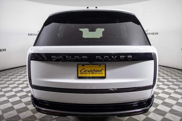 used 2024 Land Rover Range Rover car, priced at $147,000
