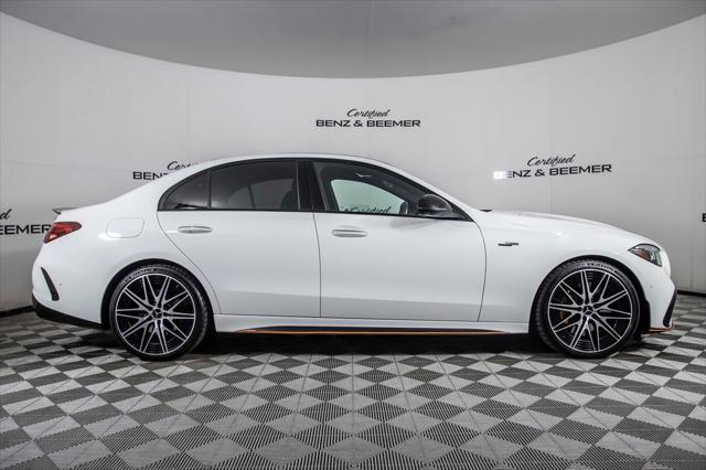 used 2024 Mercedes-Benz AMG C 43 car, priced at $63,000