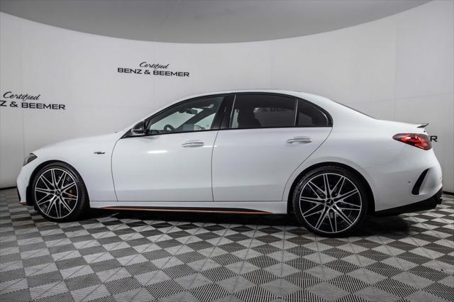 used 2024 Mercedes-Benz AMG C 43 car, priced at $63,000