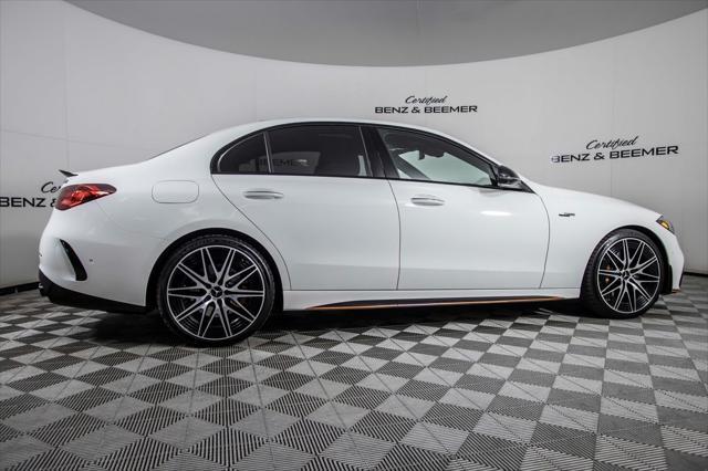 used 2024 Mercedes-Benz AMG C 43 car, priced at $63,000