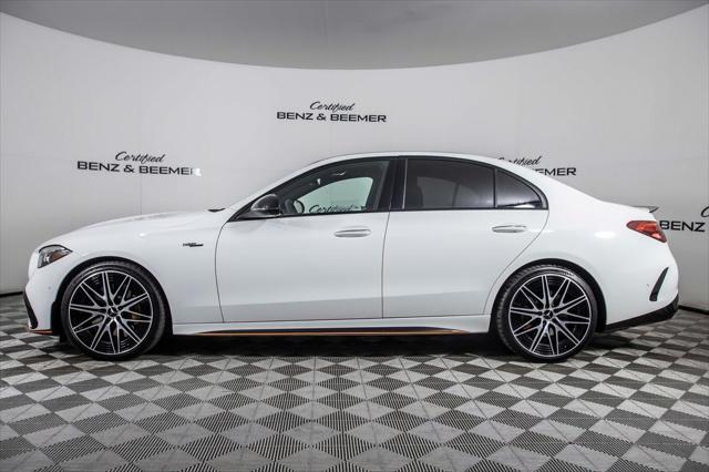 used 2024 Mercedes-Benz AMG C 43 car, priced at $63,000