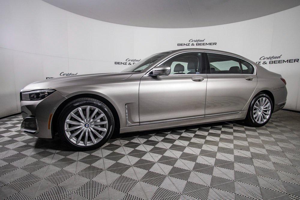 used 2022 BMW 740 car, priced at $44,000