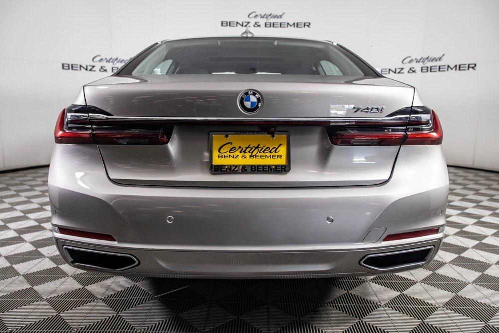 used 2022 BMW 740 car, priced at $44,000