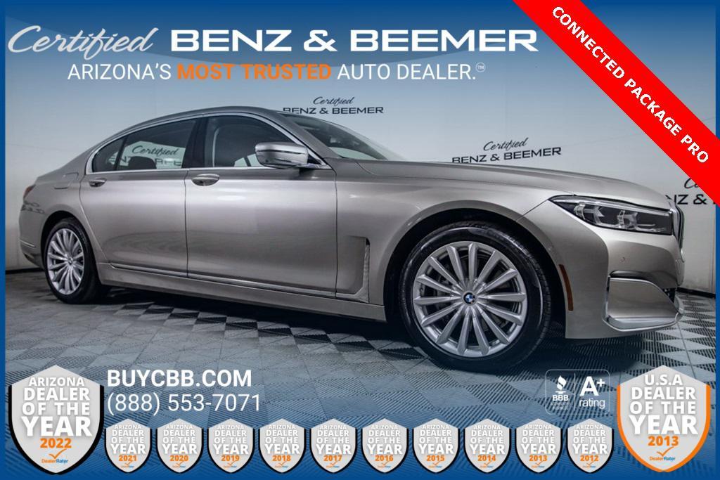 used 2022 BMW 740 car, priced at $44,000